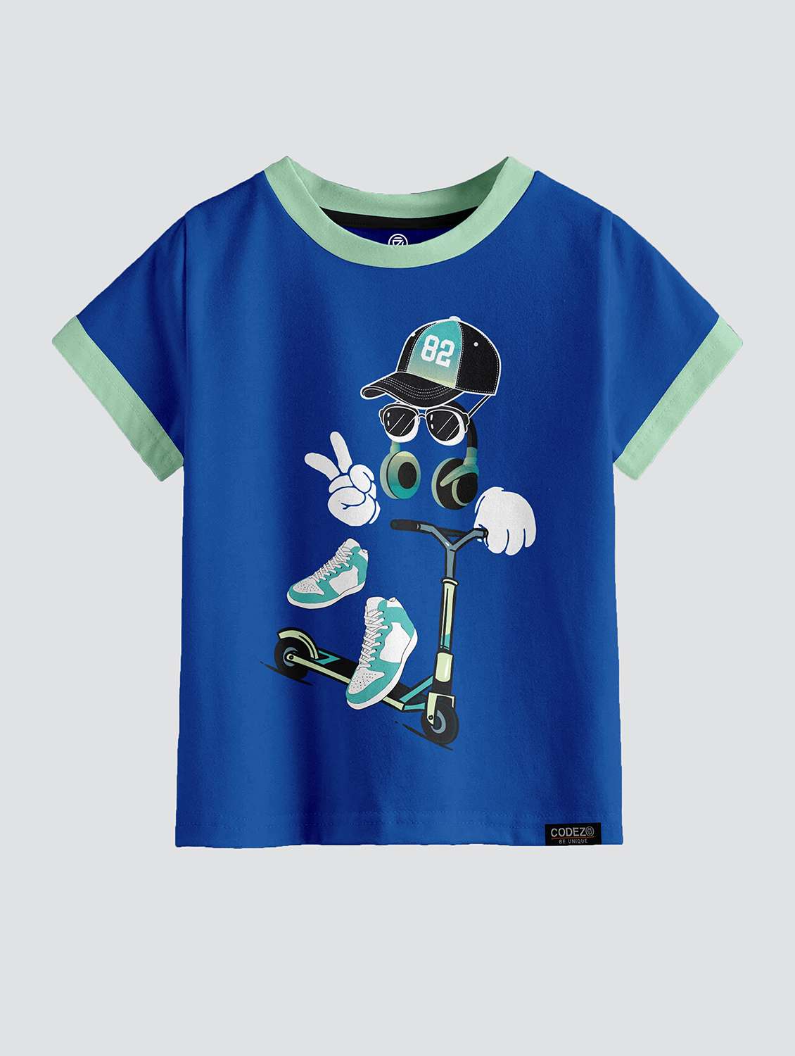 boys round neck printed set of 3 regular t-shirt - 21099285 -  Standard Image - 2