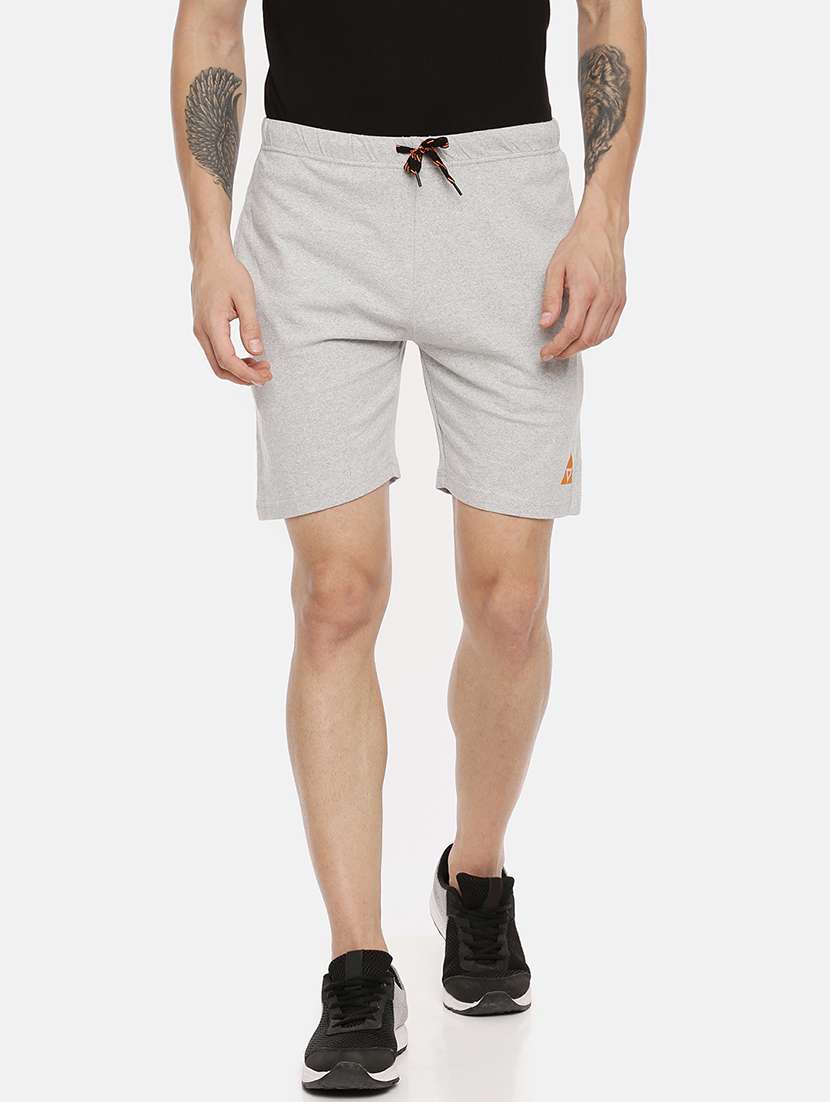 multi colored cotton blend short - 21099577 - Standard Image - 2