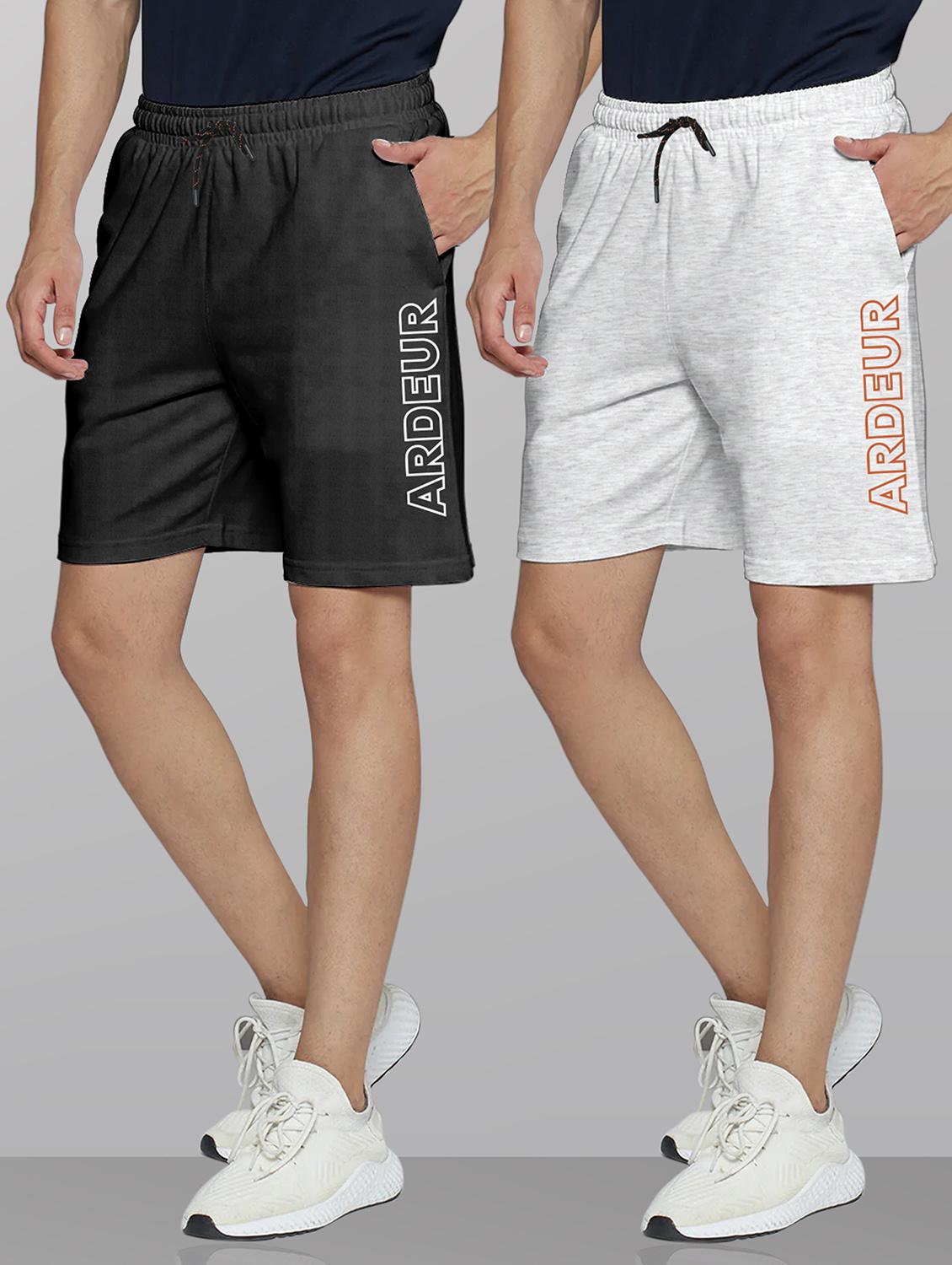 men pack of 2 mid rise shorts - 21099644 - Zoom Image - 0