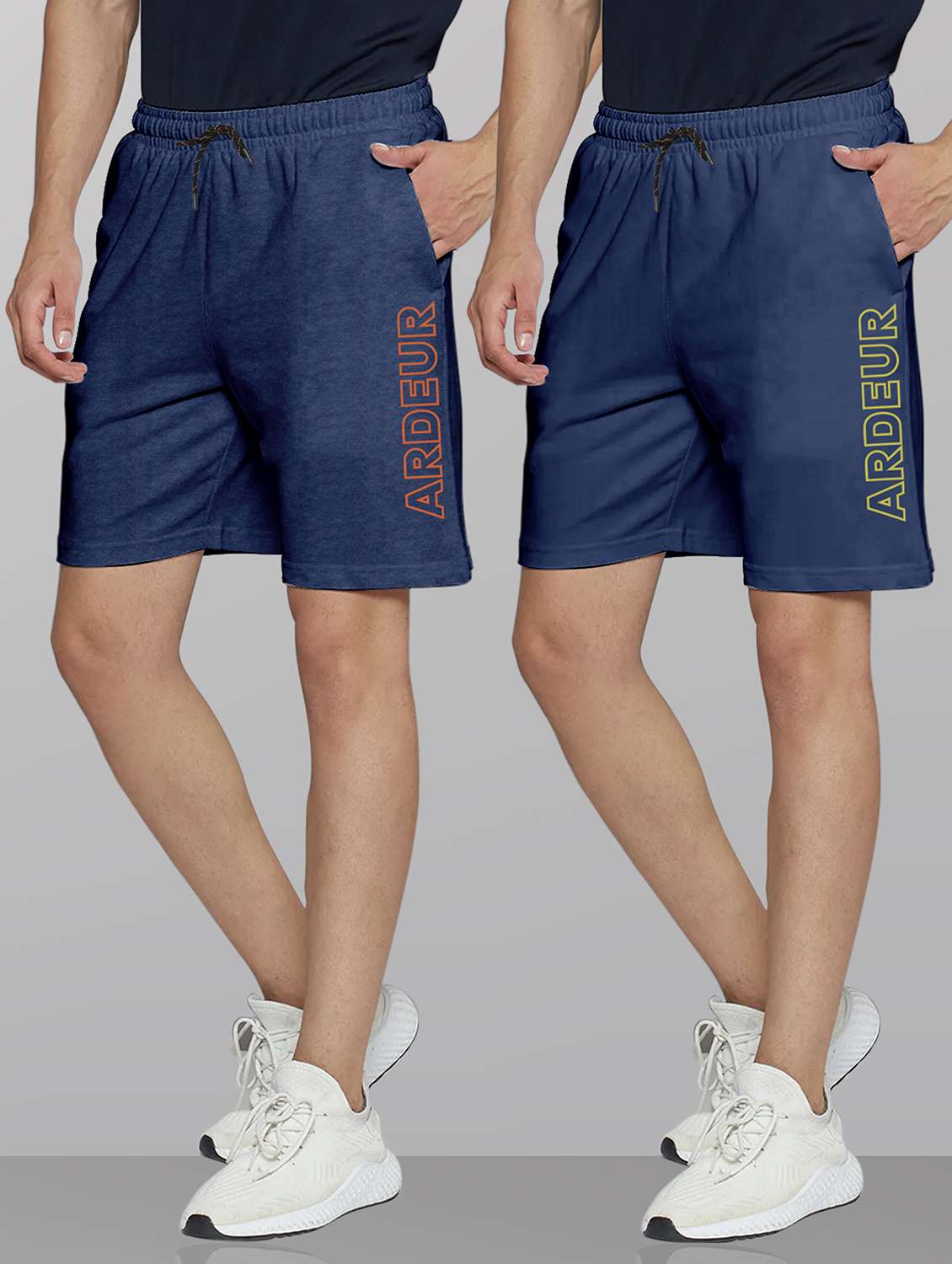 men pack of 2 mid rise shorts