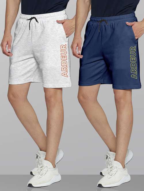 men pack of 2 mid rise shorts - 21099648 -  Standard Image - 0