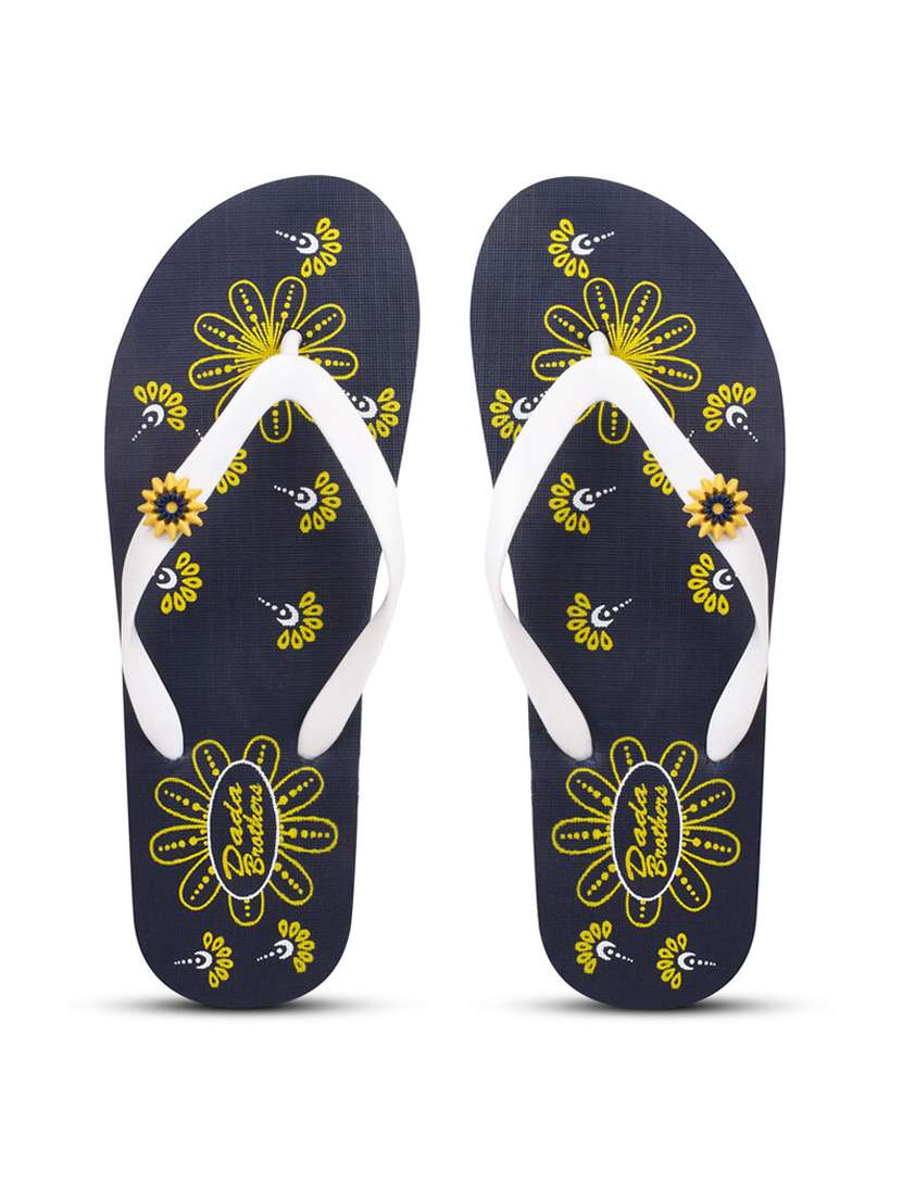 women printed slippers flip flop - 21099707 -  Standard Image - 2