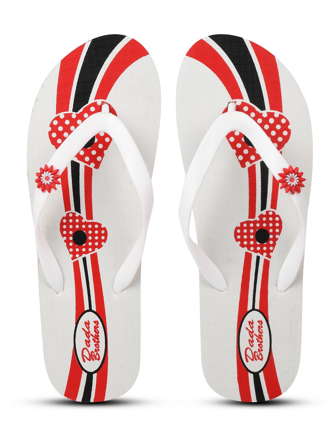 women printed slippers flip flop combo - 21099724 - Standard Image - 2
