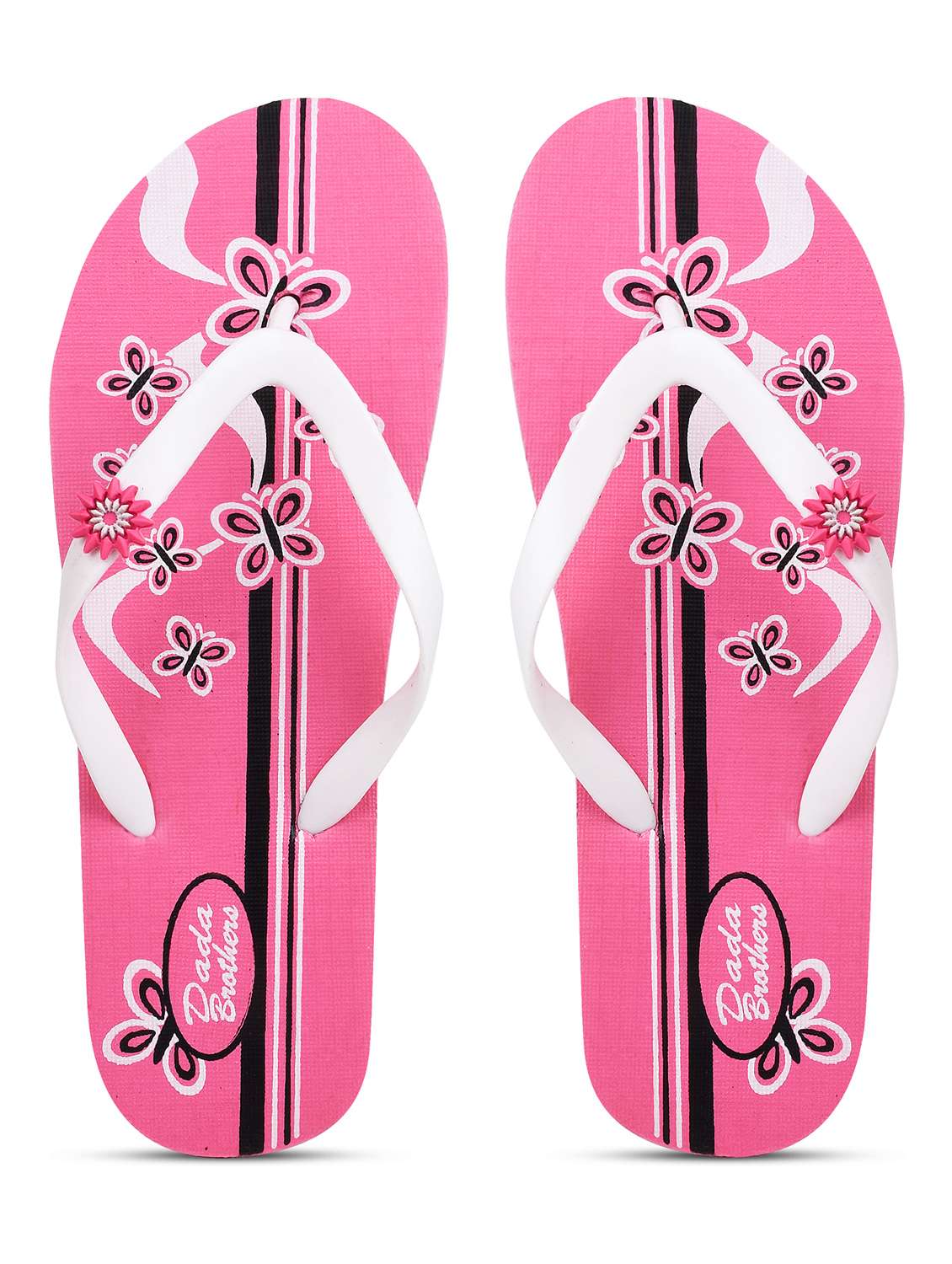 pink colored slippers flip flop - 21099730 -  Standard Image - 2