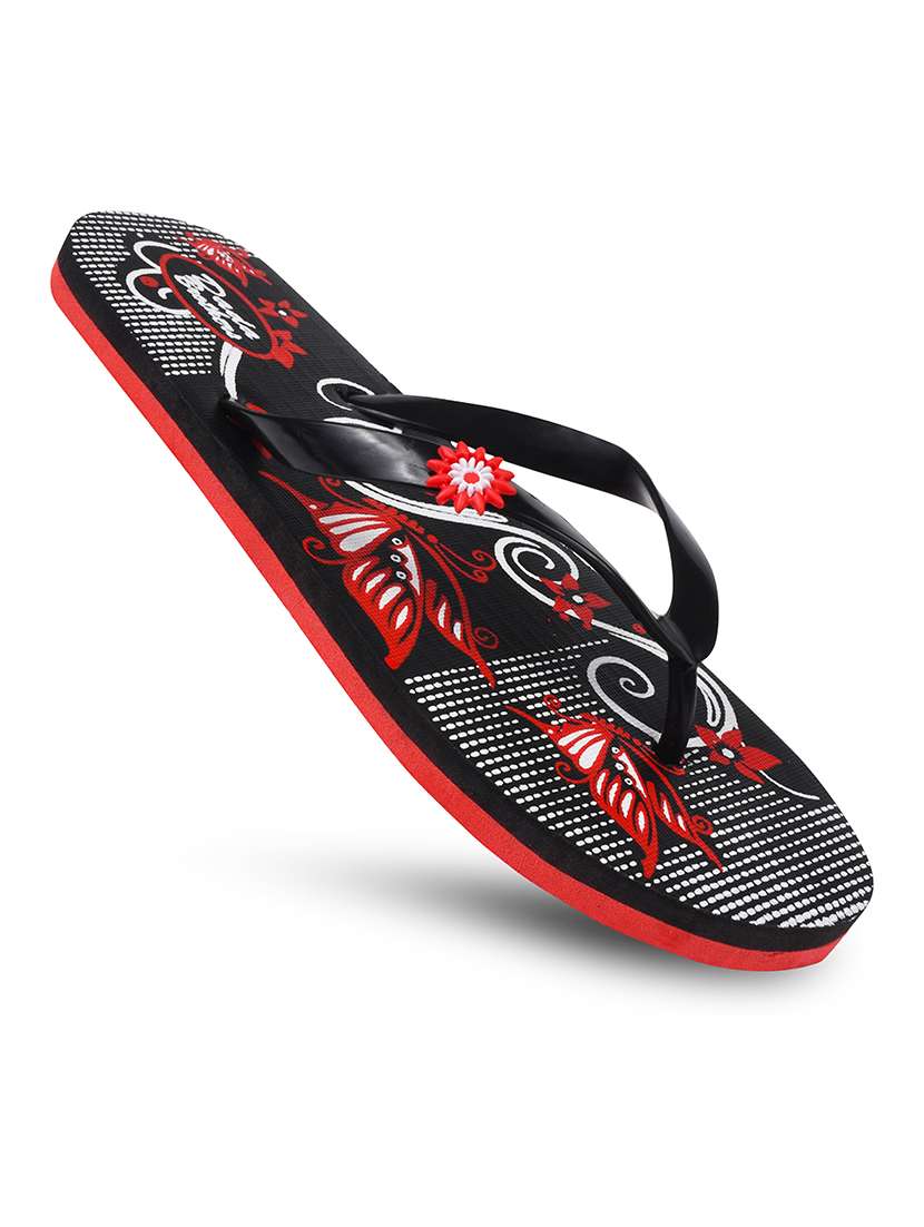 multi colored rubber slippers flip flops - 21099750 -  Standard Image - 2