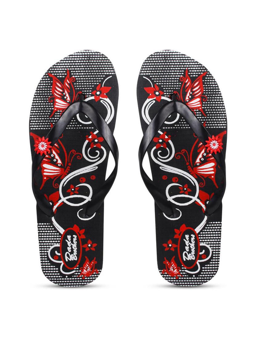 multi colored rubber slippers flip flops - 21099758 - Standard Image - 2