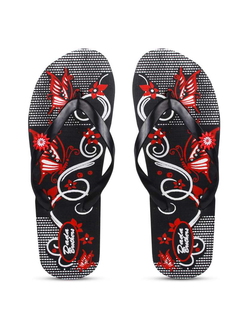 multi colored rubber slippers flip flops - 21099759 -  Standard Image - 2