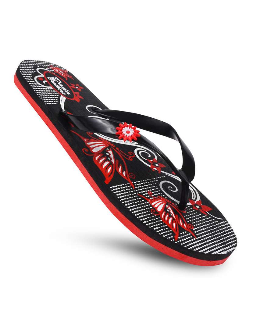 multi colored rubber slippers flip flops - 21099762 -  Standard Image - 2