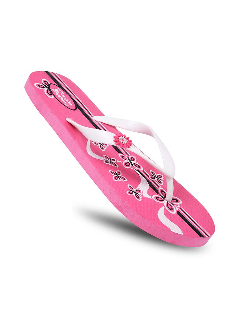 women printed slippers flip flop - 21099784 -  Standard Image - 2