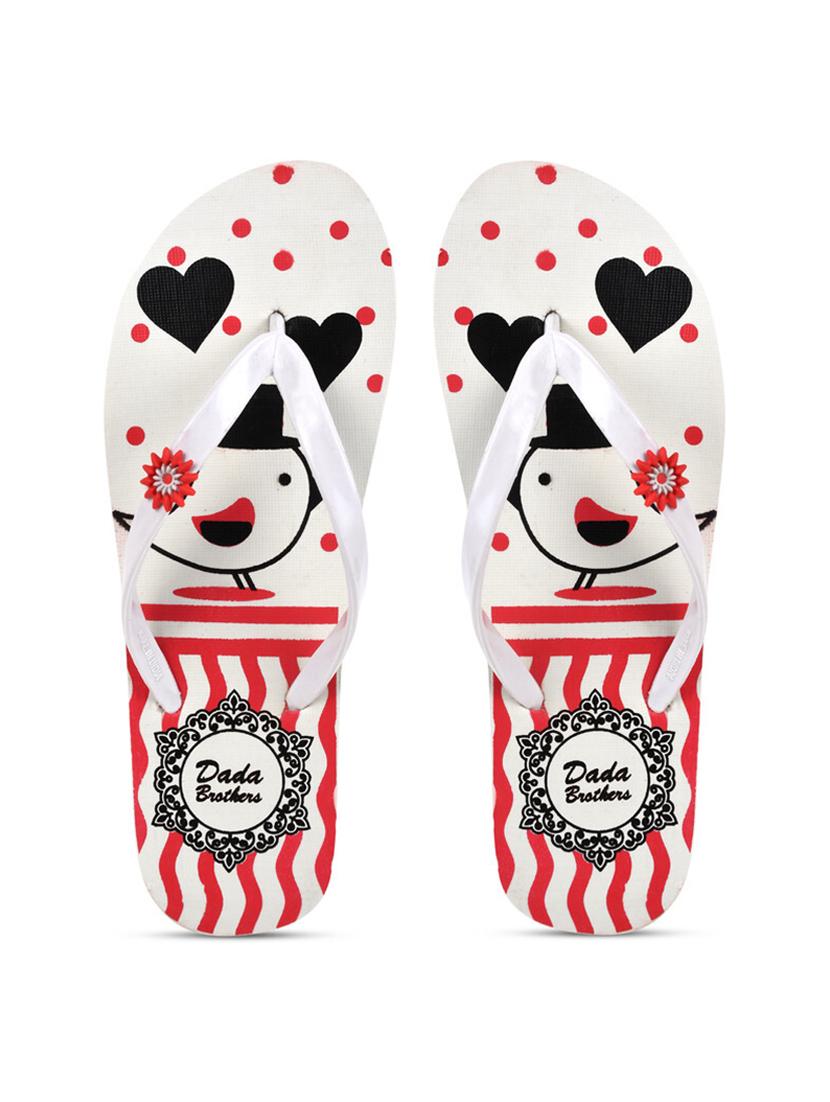 multicolored printed set of 2 slippers flip flop - 21099811 - Standard Image - 2