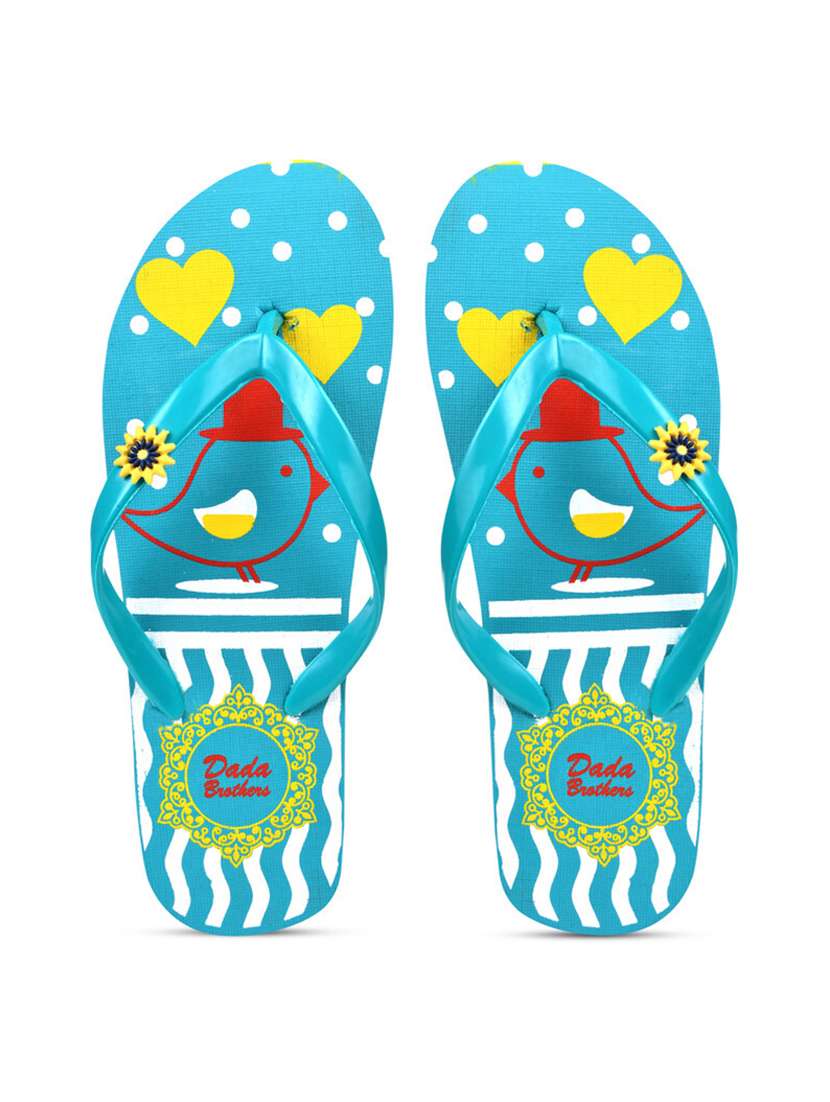 multi colored rubber slippers flip flops - 21099826 -  Standard Image - 2