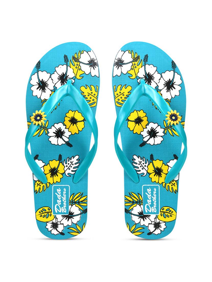 multi colored rubber slippers flip flops - 21099853 - Standard Image - 2