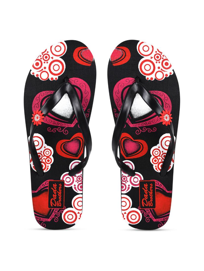 multi colored rubber slippers flip flops - 21099856 - Standard Image - 2