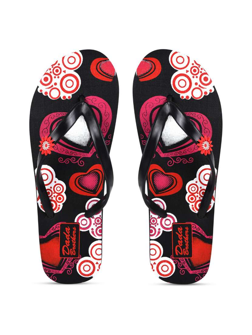 multi colored rubber slippers flip flops - 21099861 -  Standard Image - 2