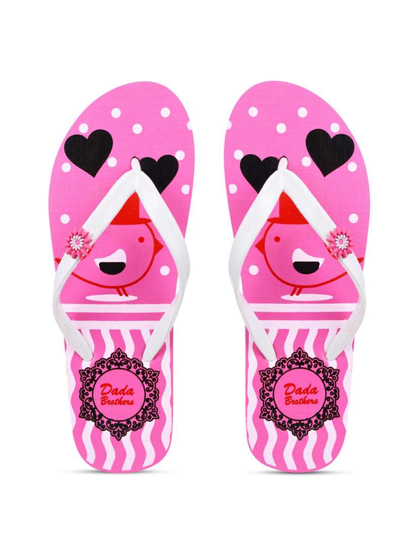 multicolored printed set of 2 slippers flip flop - 21099877 -  Standard Image - 2