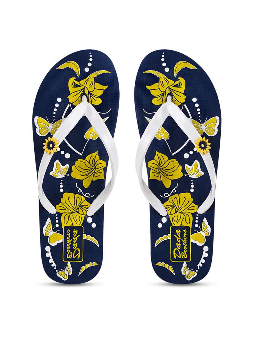 multi colored rubber slippers flip flops - 21099922 - Standard Image - 2