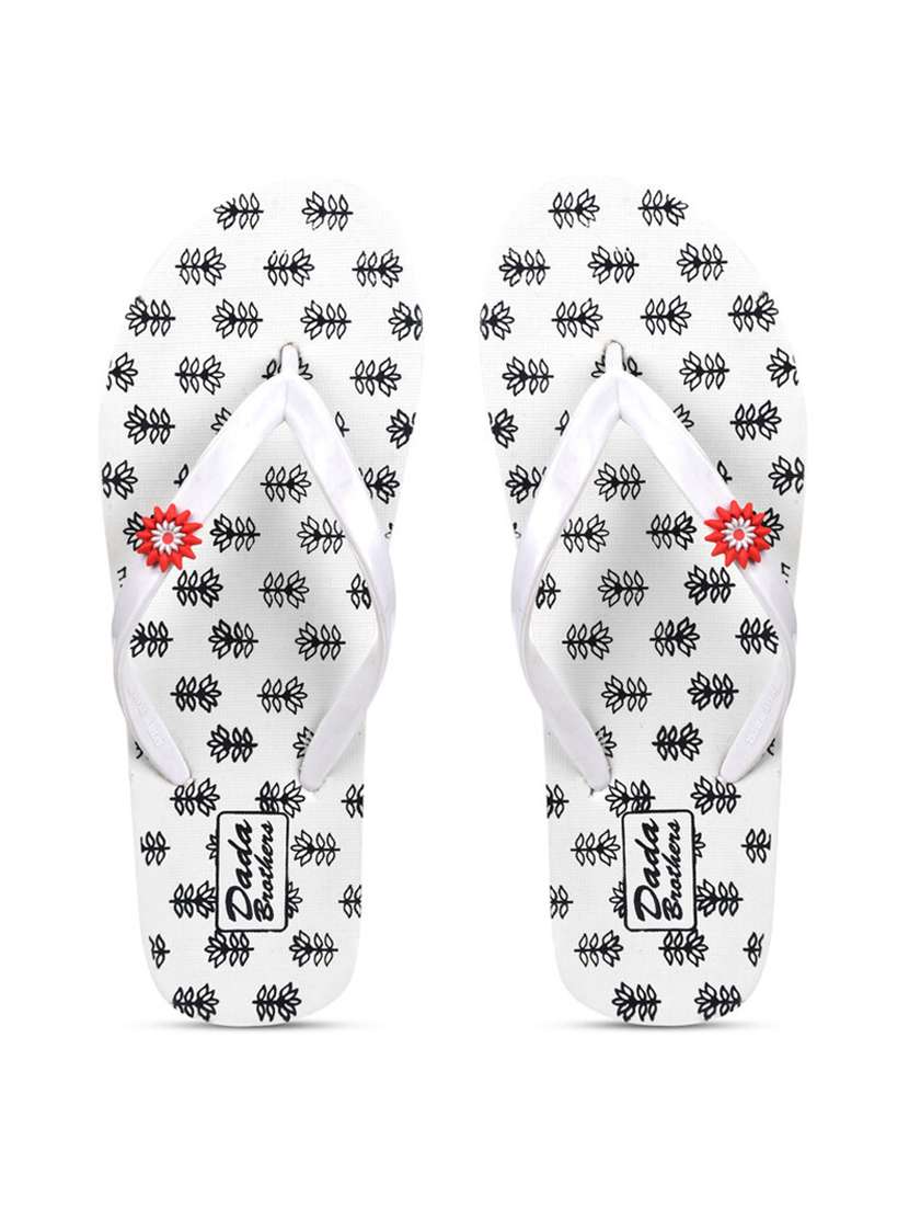 multicolored printed set of 2 slippers flip flop - 21099961 -  Standard Image - 2