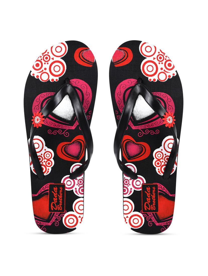 multicolored printed set of 2 slippers flip flop - 21099969 - Standard Image - 2