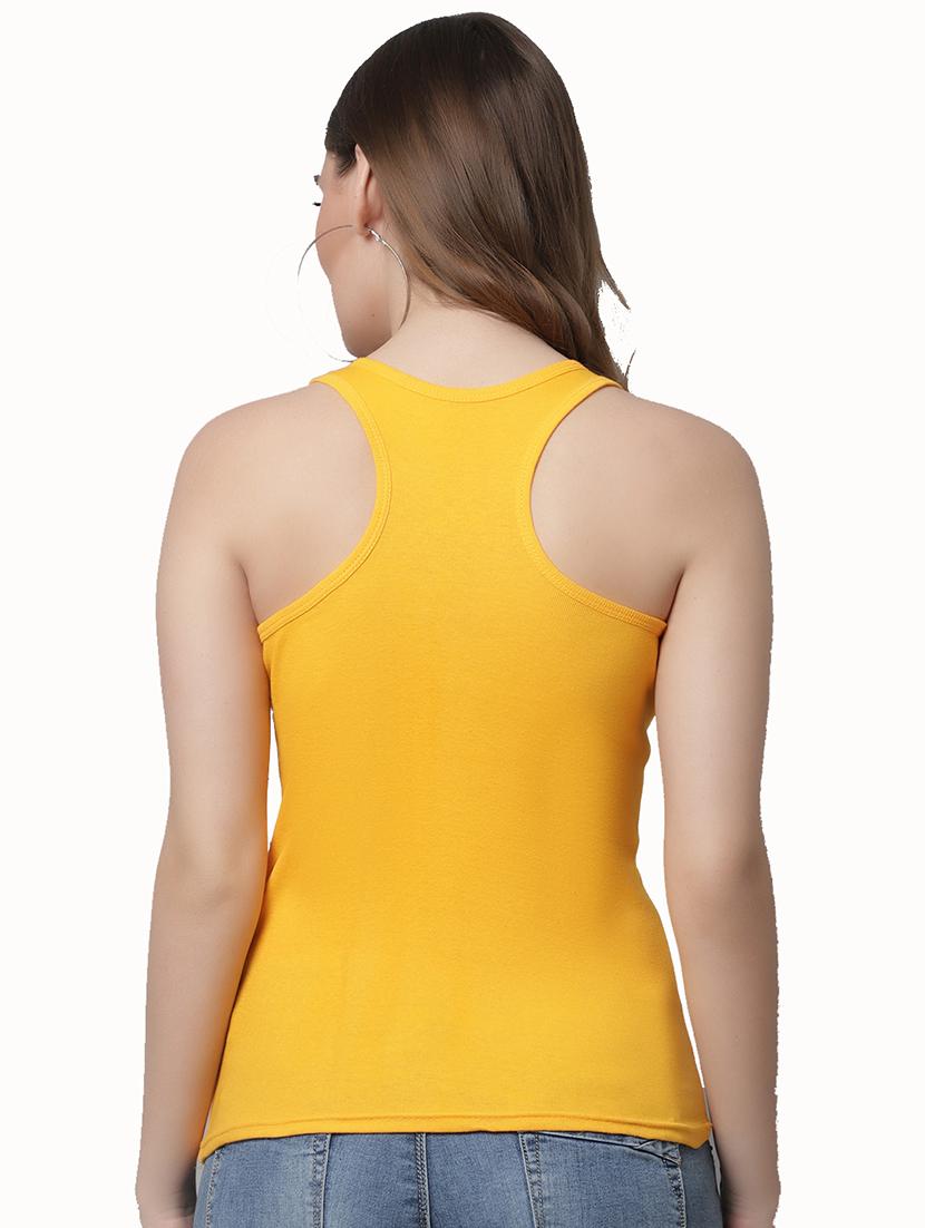women solid sleeveless camisole - 21101017 - Standard Image - 2