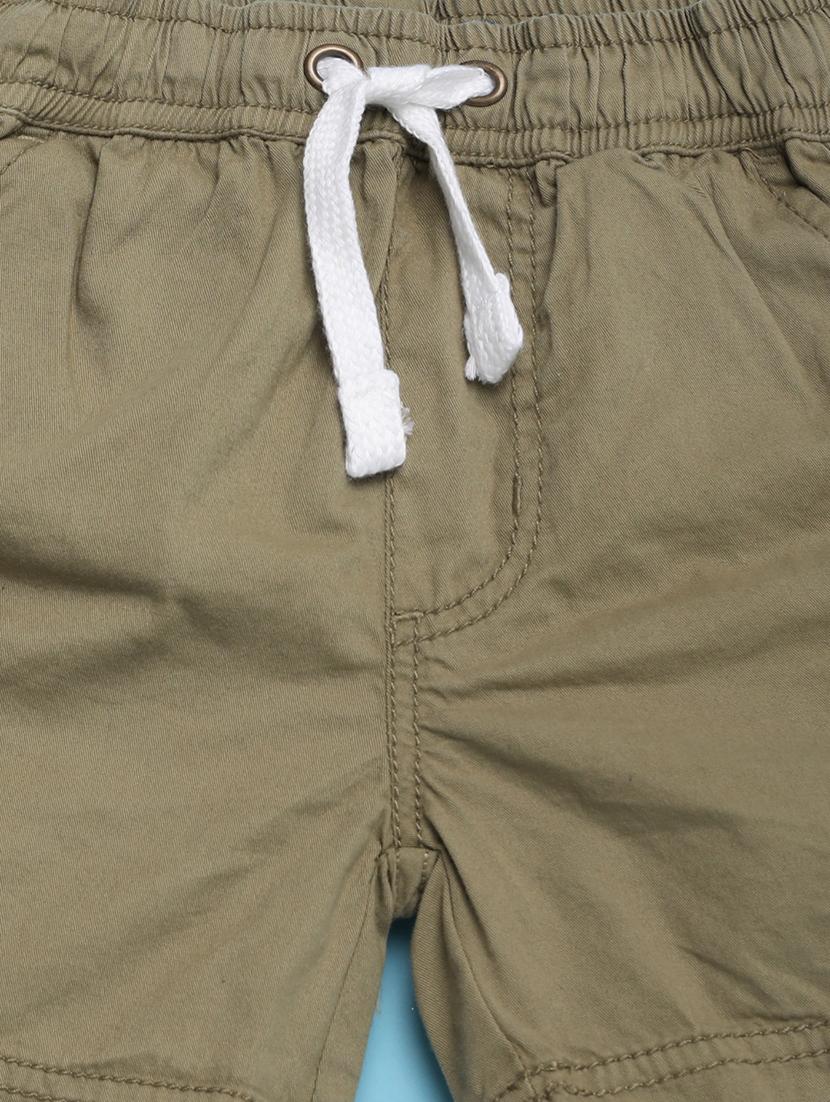 kids mid rise denim shorts - 21101707 - Standard Image - 2