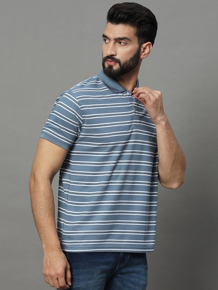 men striped polo t-shirt - 21102262 - Zoom Image - 0