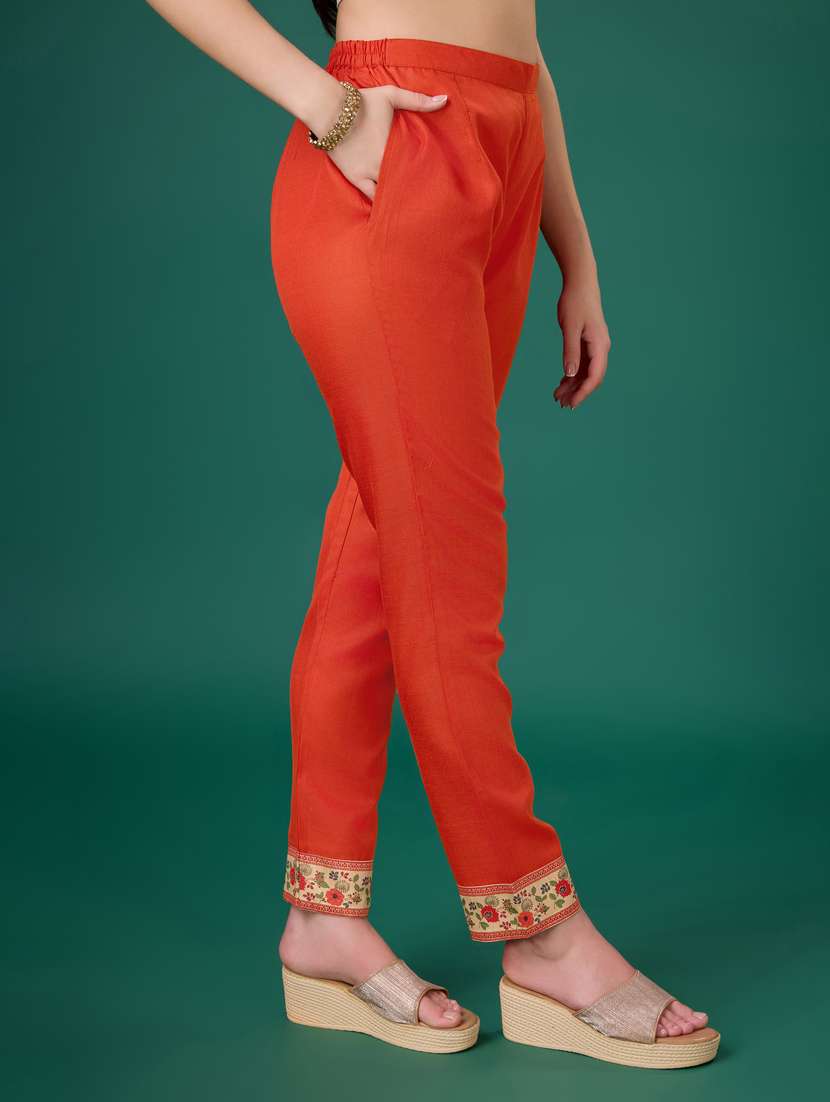 Women Three Quarter Sleeve Kurta Pant With Dupatta Set