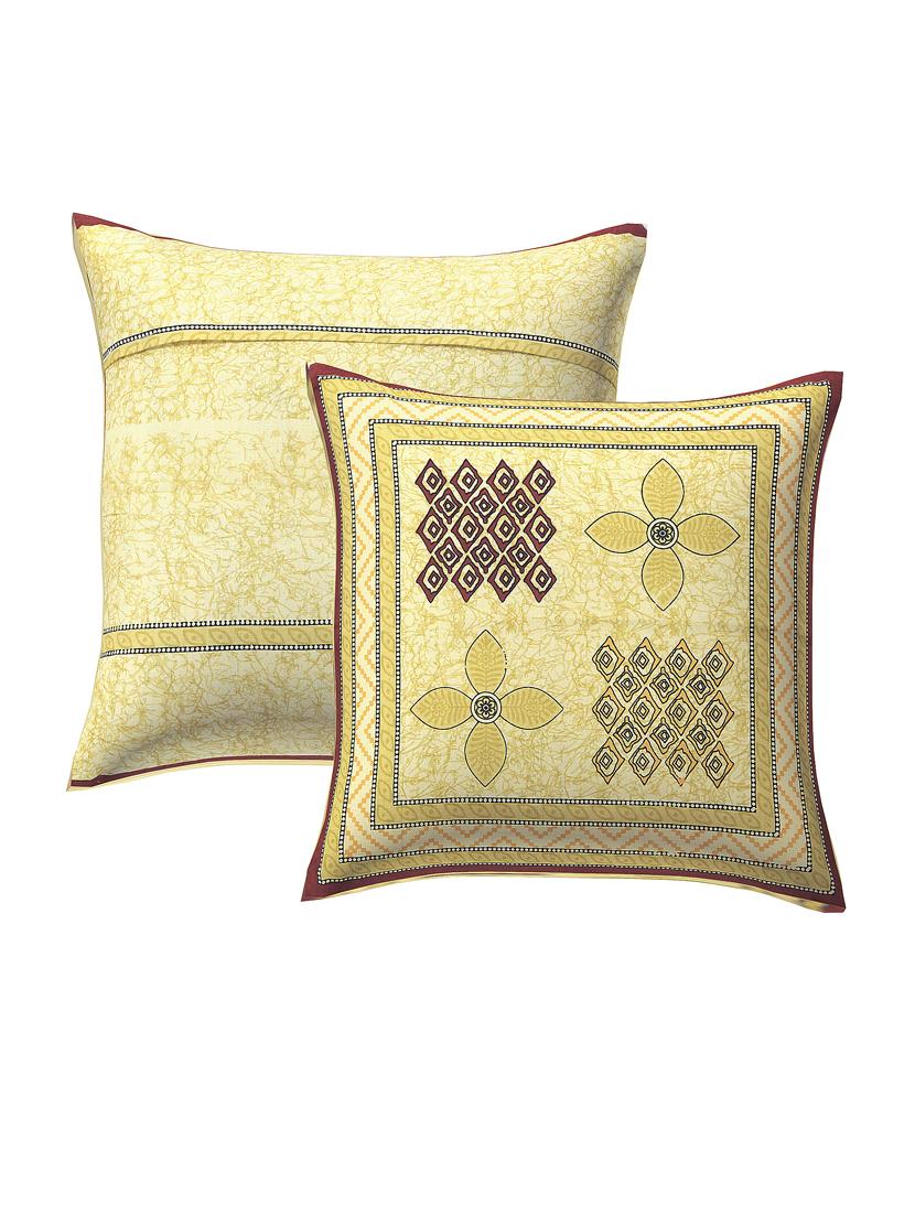 texstylers cotton printed jaipuri pack of 6 diwan cover set - 21103079 - Standard Image - 2