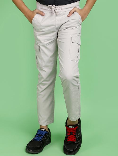 men solid color regular cargo - 21103202 -  Standard Image - 0