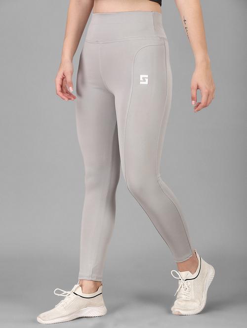 women solid high rise yoga pants  - 21103385 -  Standard Image - 0