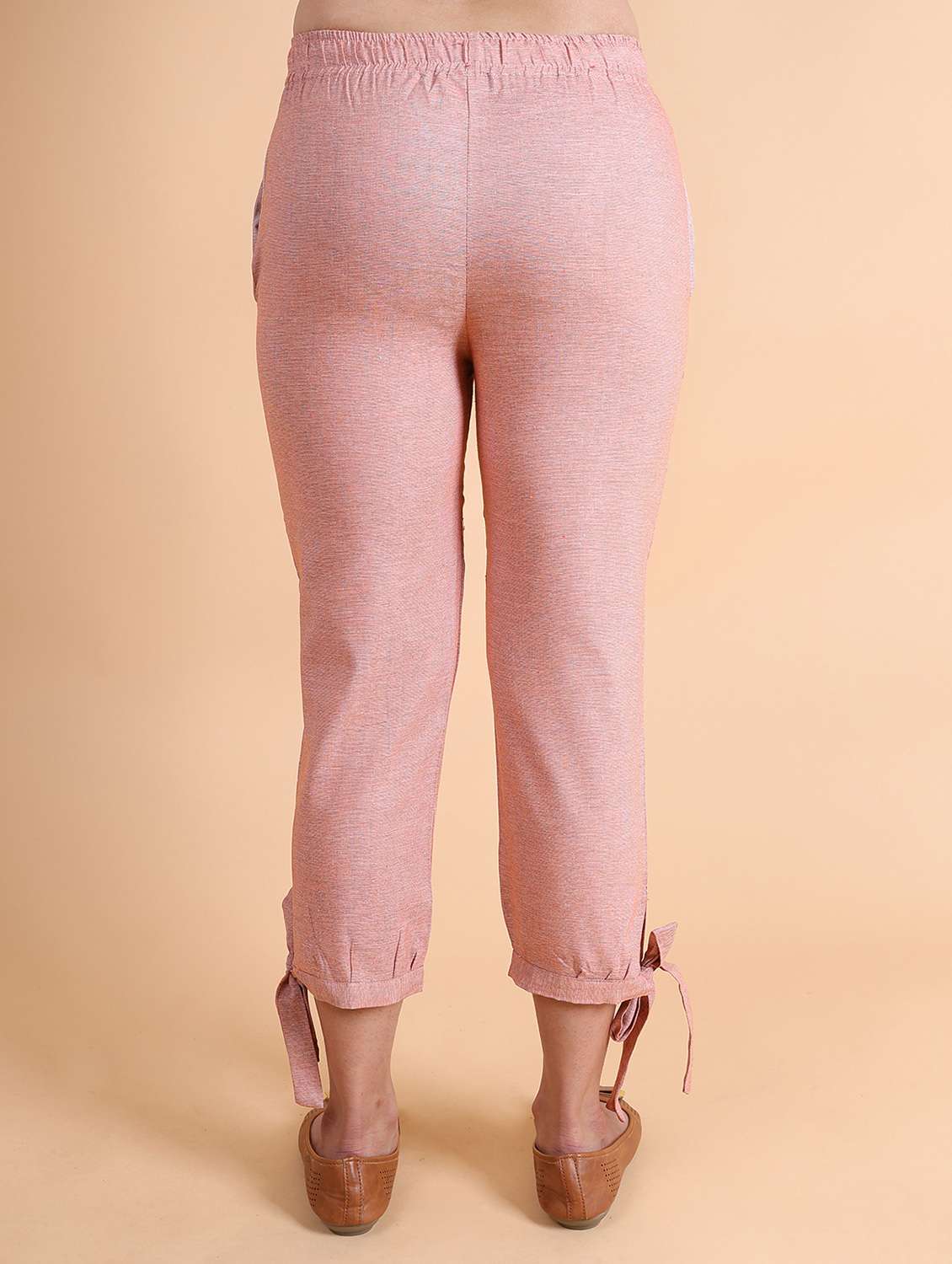 women high rise cotton blend capri  - 21103994 -  Standard Image - 2