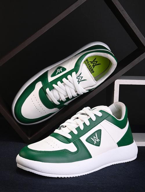 men color block lace up sneaker - 21104027 -  Standard Image - 0
