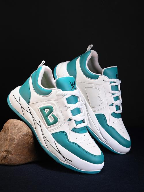 men color block lace up sneaker - 21104031 -  Standard Image - 0