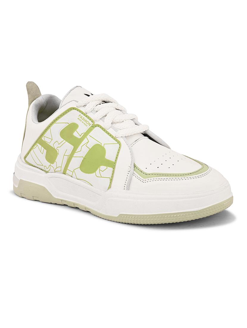 men white lace up sneaker - 21104034 - Standard Image - 2