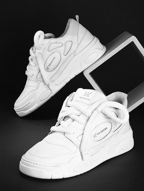 men solid lace up sneaker - 21104043 -  Standard Image - 0