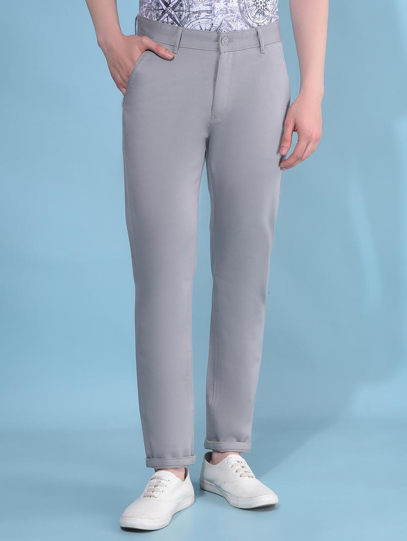 men mid rise chinos casual trouser - 21109525 -  Zoom Image - 0