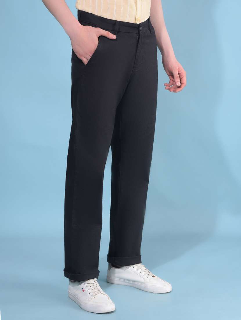 men mid rise chinos casual trouser - 21109529 -  Standard Image - 2