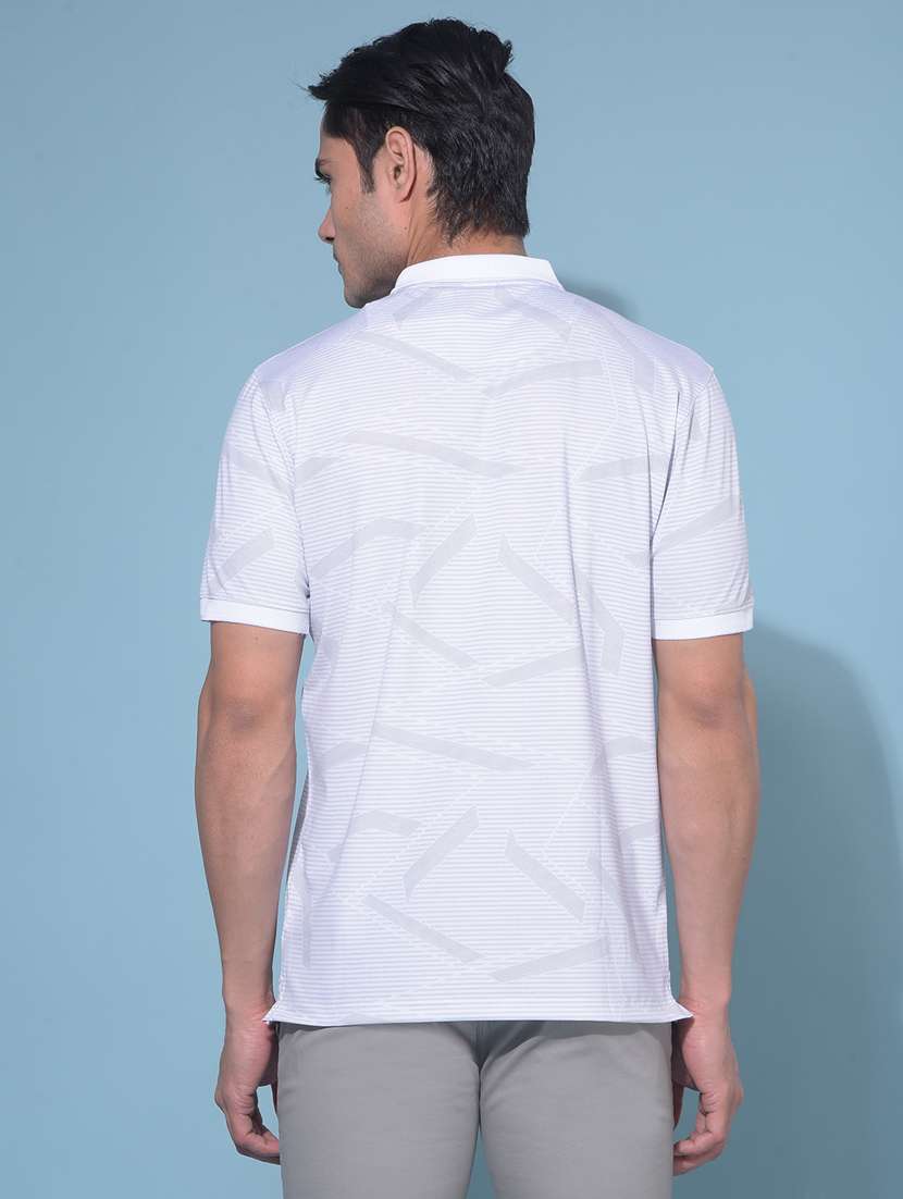 men polo neck printed t-shirt - 21109765 -  Standard Image - 2