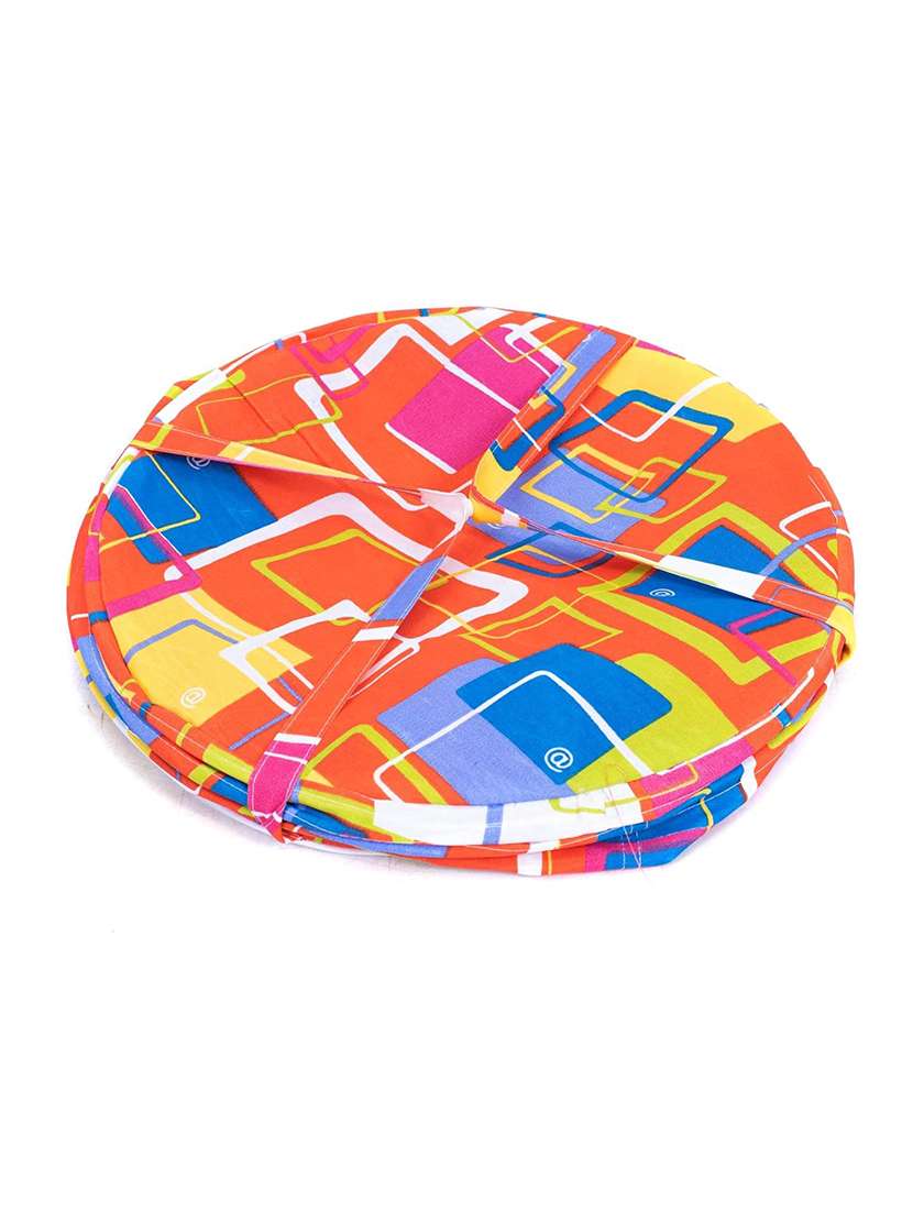 Winner Multicolor Polyester Round Folding Laundry Bag 36 X 42 Cm - 21113265 -  Standard Image - 2