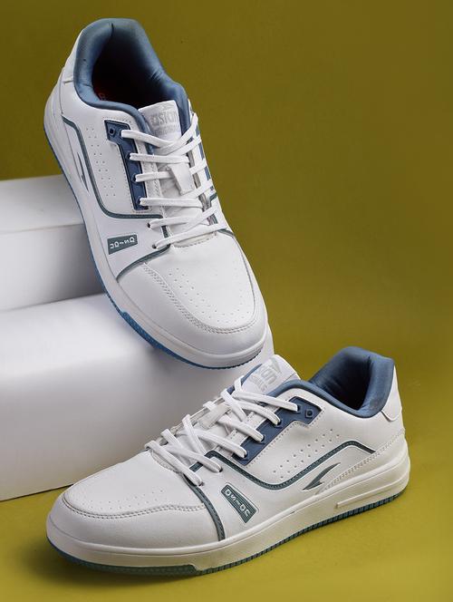white lace up sneakers - 21113376 -  Standard Image - 0