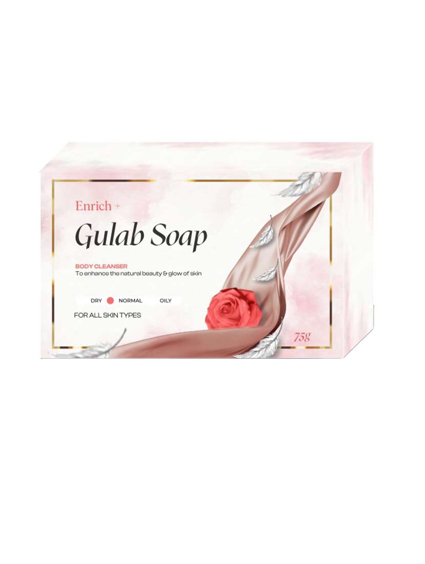 gulab soap body cleanser to enhance the natural beauty &glow of skin