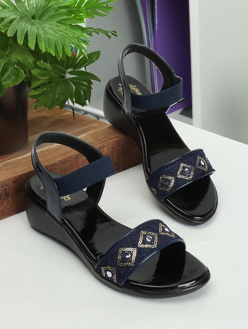 women ankle strap wedge - 21128308 - Standard Image - 0