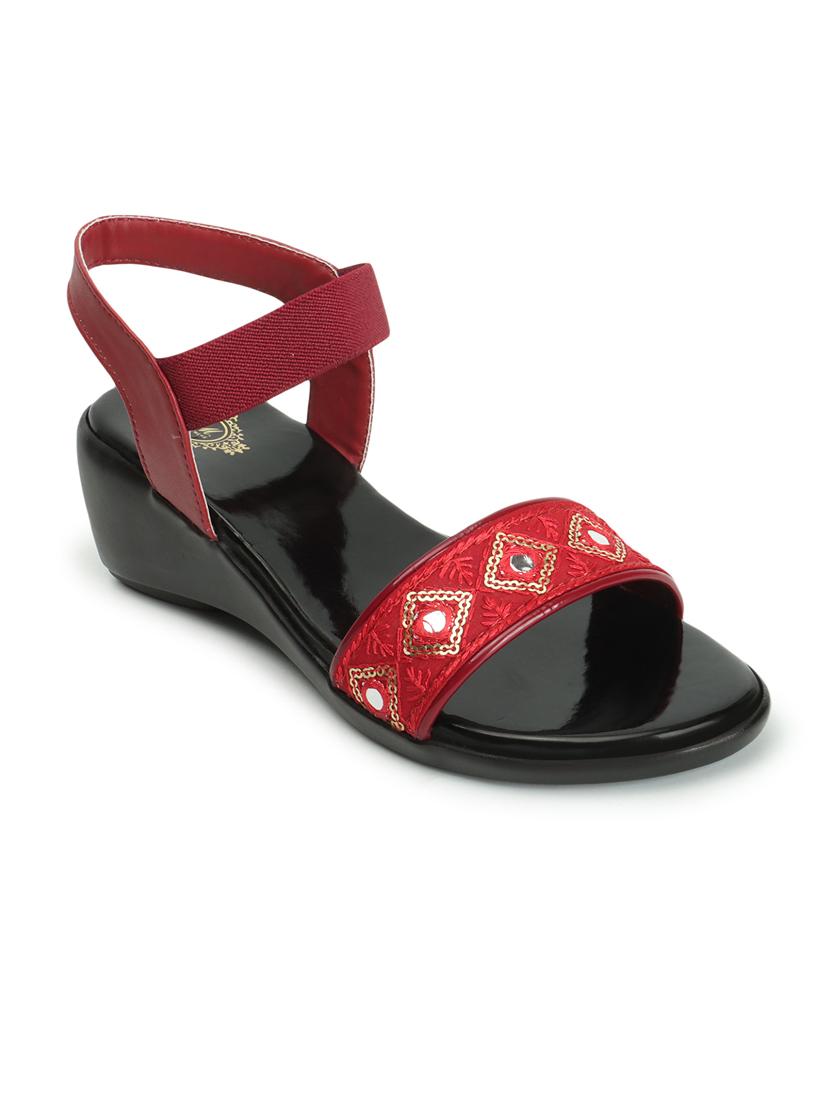 women ankle strap wedge - 21128310 - Standard Image - 2