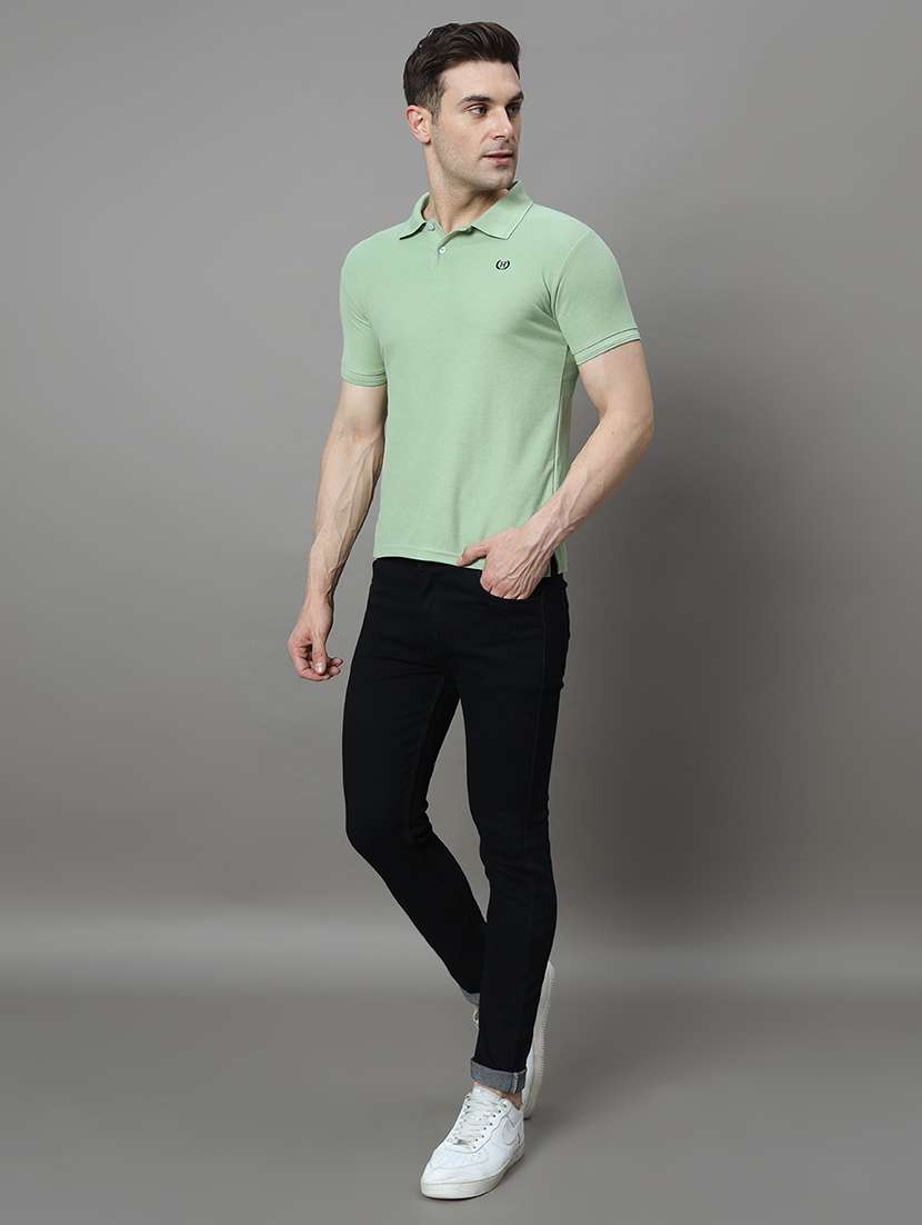 men solid polo t-shirt - 21128860 -  Standard Image - 2