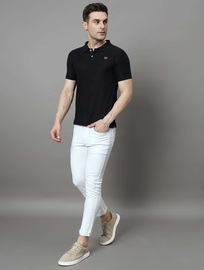 men solid polo t-shirt - 21128865 -  Standard Image - 2