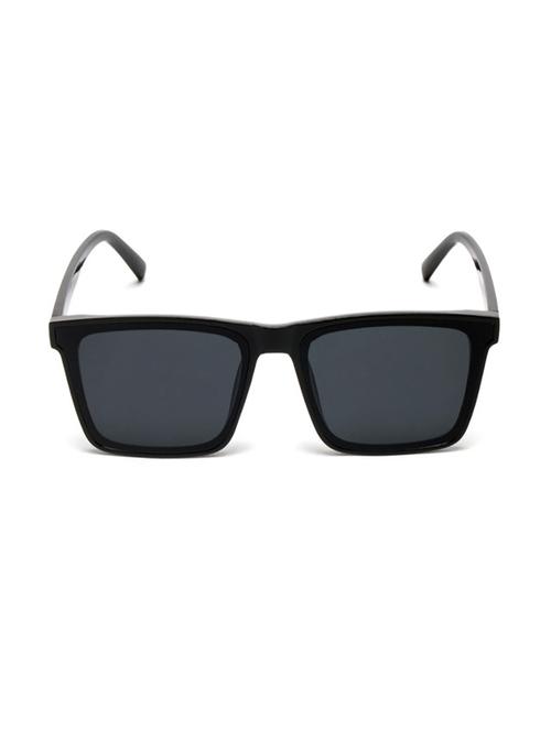 mespee eyewear | black rectangula| branded latest & stylish sunglasses |100% uv protected | men & women | large | msp 58010 c1 - 21128911 -  Standard Image - 0