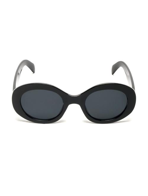 mespee eyewear | black round | branded latest & stylish sunglasses |100% uv protected | men & women | large | msp 58015 c1 - 21128921 -  Standard Image - 0
