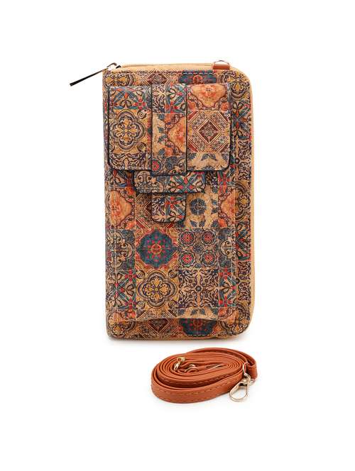 women printed fold over clutch - 21129970 -  Standard Image - 0