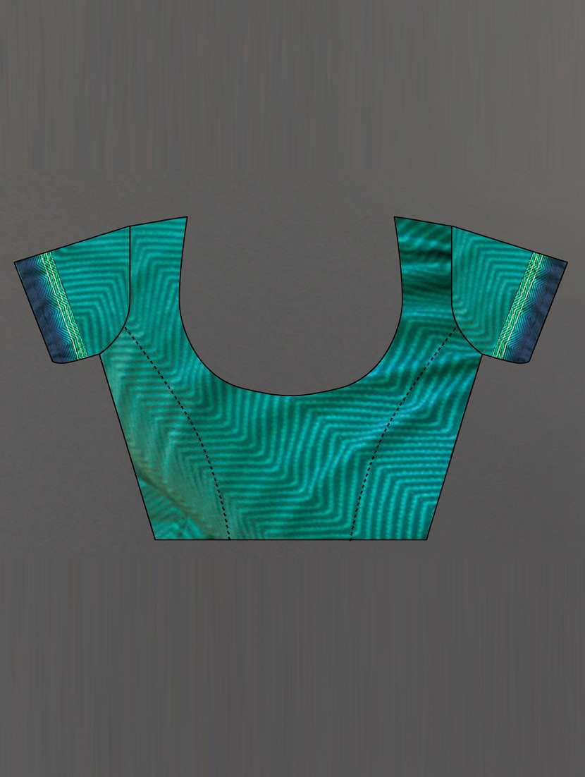 women printed saree with blouse - 21130325 -  Standard Image - 2