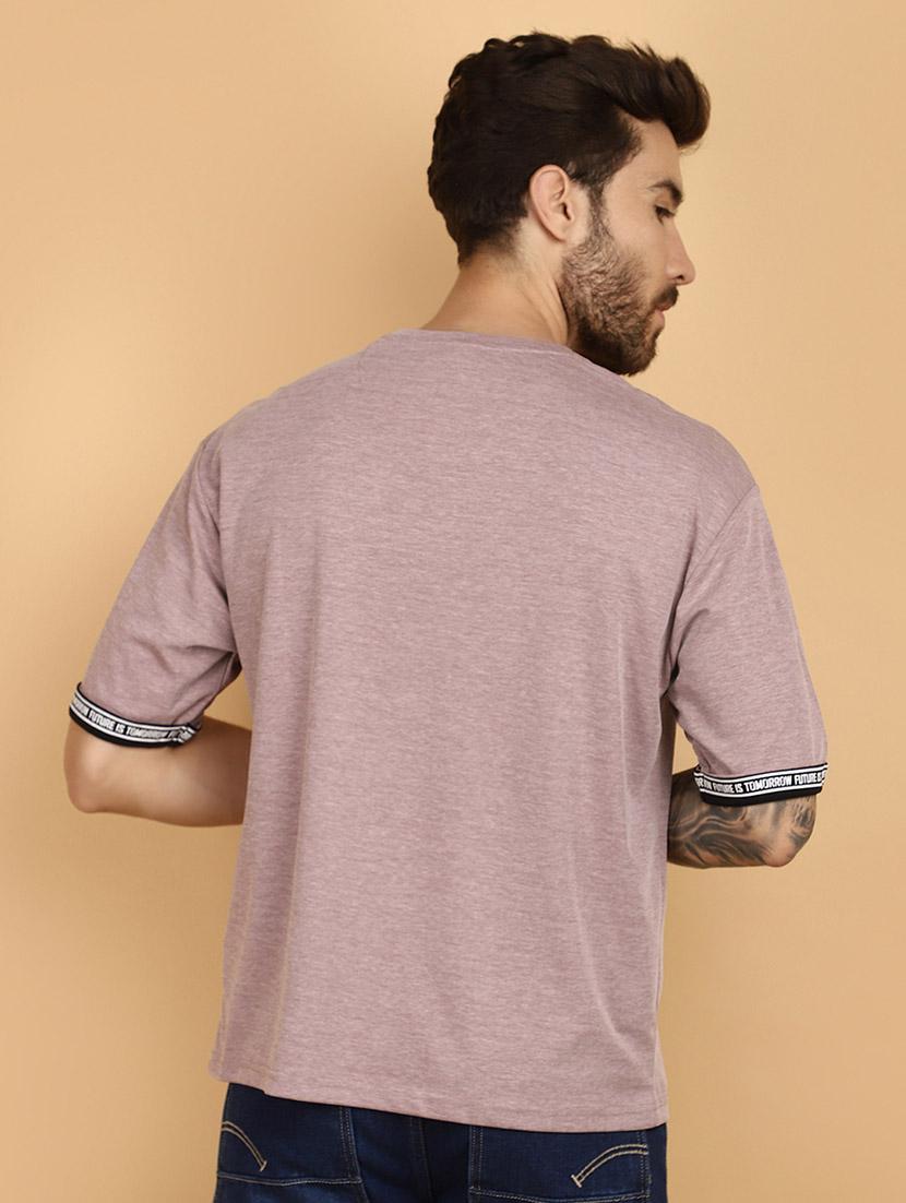 pink cotton plain t-shirt - 21130978 - Standard Image - 2