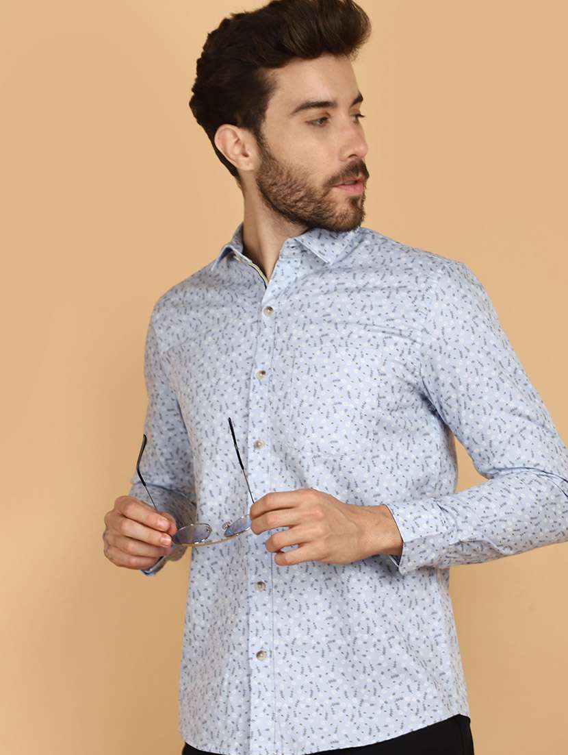 purist blue cotton casual shirt - 21131292 -  Standard Image - 2